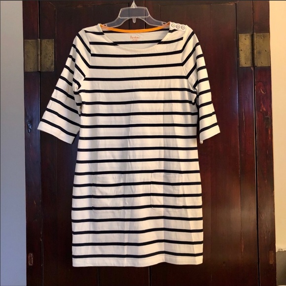 NWOT Boden striped cotton dress/tunic - Picture 1 of 2
